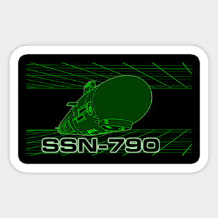 SSN 790 USS South Dakota Sticker